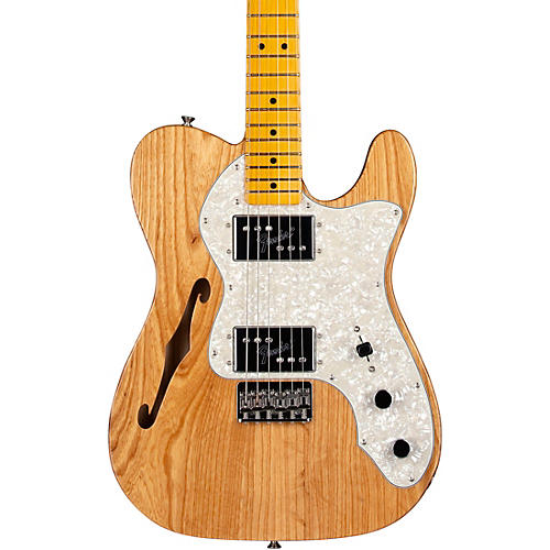 Fender American Vintage II 1972 Telecaster Thinline Electric Guitar Aged Natural - musicians--Friend