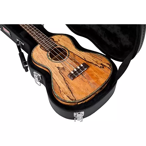 Gator Tenor Ukulele Wood Case Black - musicians--Friend
