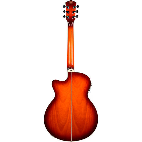Washburn EA15 Festival Series Acoustic-Electric Guitar Iced Tea Burst - musicians--Friend
