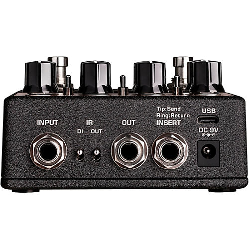 NUX Amp Academy Amp Modeler, IR Loader and Effects Pedal Black - musicians--Friend