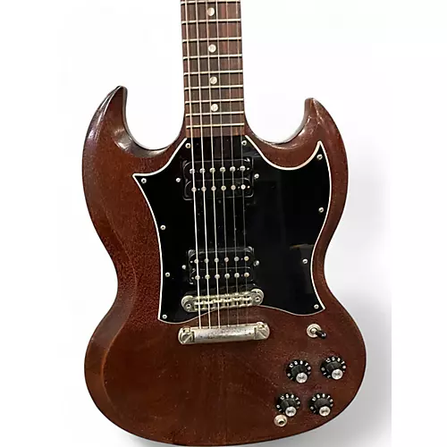Used Gibson SG Standard Brown Solid Body Electric Guitar Brown - musicians--Friend
