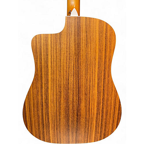 Used Taylor 210CE Natural Acoustic Electric Guitar Natural - musicians--Friend