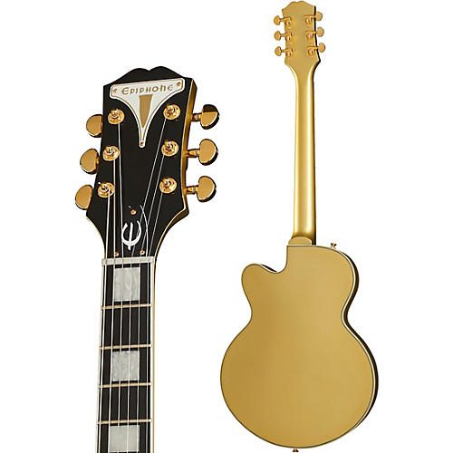 Epiphone Uptown Kat ES Semi-Hollow Electric Guitar Emerald Green Metallic - musicians--Friend