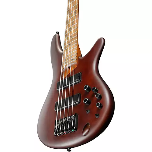 Ibanez SR505E 5-String Electric Bass Guitar Brown Mahogany - musicians--Friend