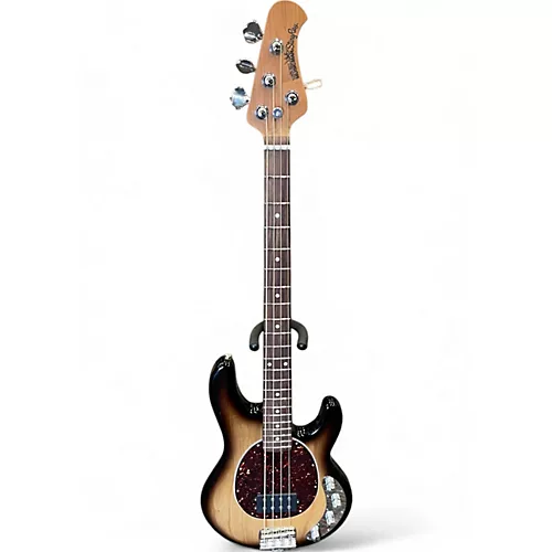 Used Ernie Ball Music Man StingRay Special 4H Burnt Ends Electric Bass Guitar Burnt Ends - musicians--Friend