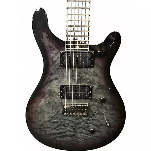 Used PRS SE Mark Holcomb svn Trans Black Solid Body Electric Guitar Trans Black - musicians--Friend