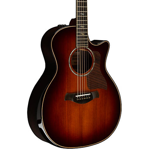 Taylor 814ce Custom 50th Anniversary Builder's Edition Grand Auditorium Acoustic-Electric Guitar Shaded Edge Burst - musicians--Friend