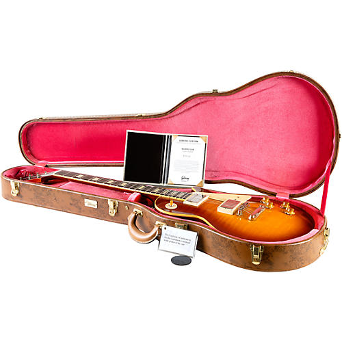 Gibson Custom Murphy Lab 1959 Les Paul Standard Reissue Light Aged Electric Guitar Dirty Lemon - musicians--Friend