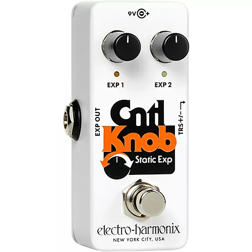Electro-Harmonix Cntl Knob Static Expression White - musicians--Friend