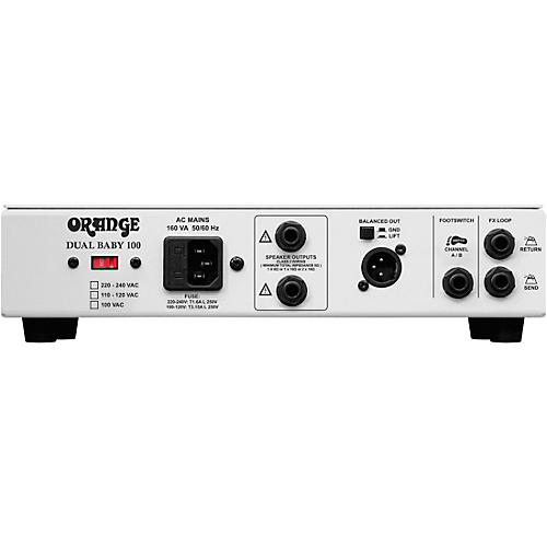 Orange Amplifiers Orange Amps Dual Baby 100 100W Guitar Amp Head - musicians--Friend