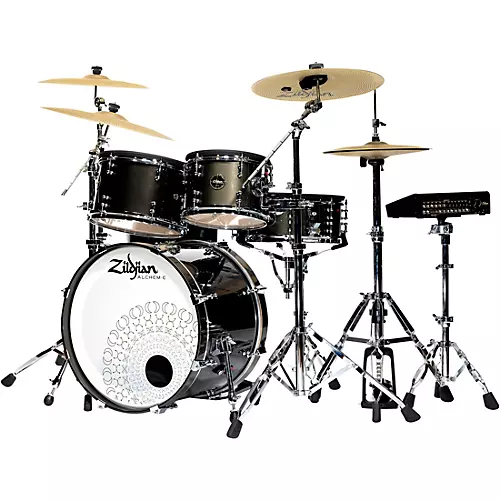 Zildjian ALCHEM-E Gold EX Electronic Drum Kit and DA2112 Drum Amp - musicians--Friend
