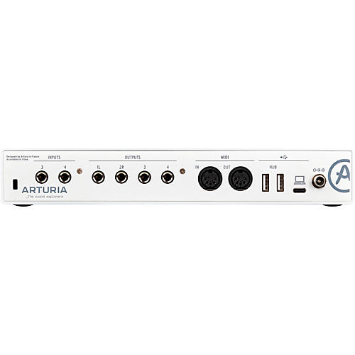 Arturia MiniFuse 4 Audio Interface White - musicians--Friend