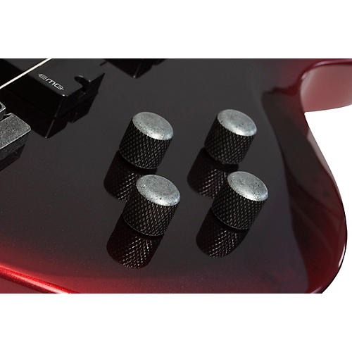 Schecter Guitar Research Nadja Peulen NP-4 4-String Electric Bass Red Syren - musicians--Friend