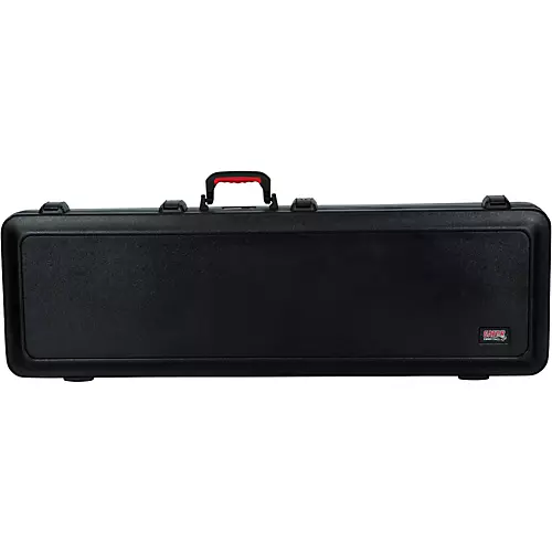Gator TSA ATA Molded Bass Guitar Case Black Black - musicians--Friend