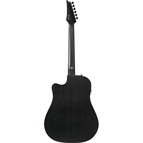 Ibanez ALT31 Altstar Dreadnought Acoustic-Electric Guitar Weathered Black - musicians--Friend