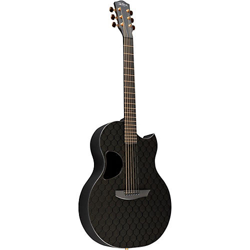 McPherson Carbon Series Sable With Gold Hardware Acoustic-Electric Guitar Camo Top - musicians--Friend