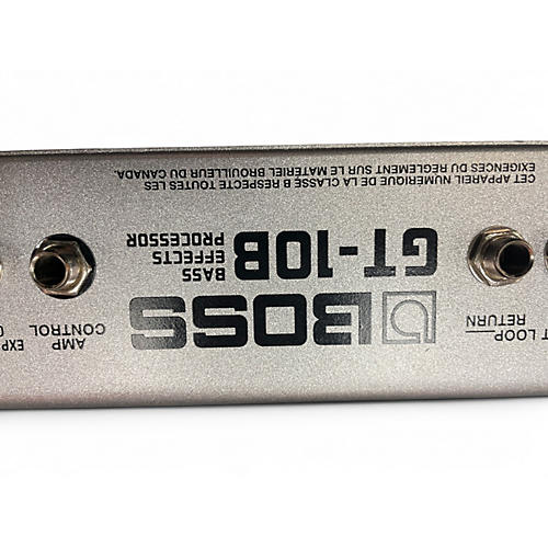 Used BOSS GT10B Bass Bass Effect Pedal - musicians--Friend
