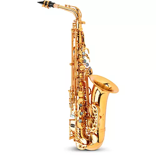 Allora AAS-580 Chicago Series Alto Saxophone Un-Lacquered Unlacquered Keys - musicians--Friend