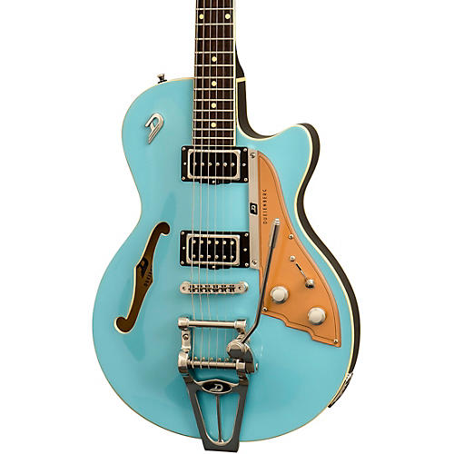 Duesenberg Starplayer TV Semi-Hollow Electric Guitar Surf Green - musicians--Friend