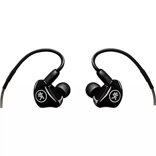 Mackie MP-240 Dual Hybrid Driver Professional In-Ear Monitors Black - musicians--Friend