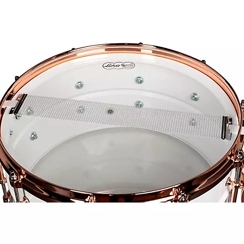 Ludwig Polar-Phonic Brass Snare Drum With Copper Hardware 14 x 6.5 in. - musicians--Friend