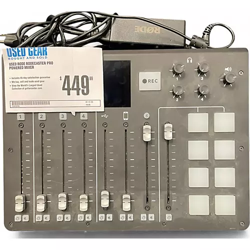 Used RODE RODECASTER PRO Powered Mixer - musicians--Friend