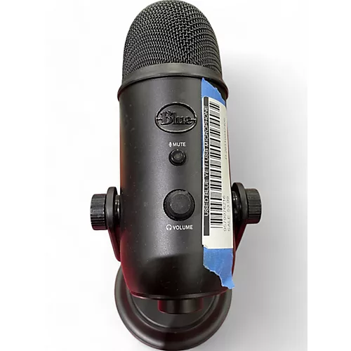 Used Blue YETI USB Microphone - musicians--Friend