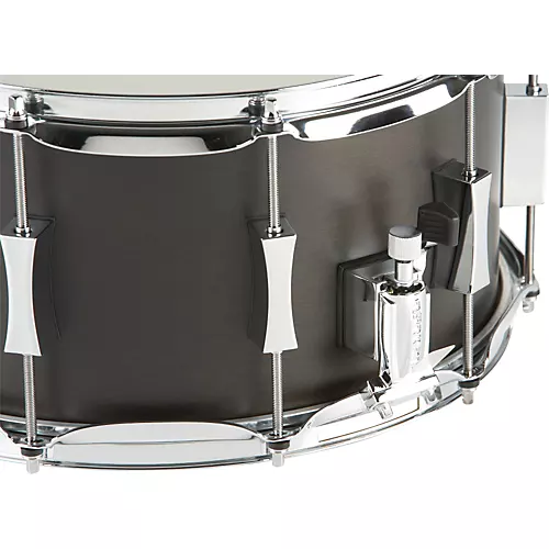 Pork Pie Little Squealer Birch/Mahogany Snare Drum 14 x 7 in. Black Satin - musicians--Friend