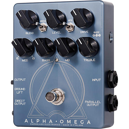 Darkglass Alpha Omega Preamp Pedal - musicians--Friend