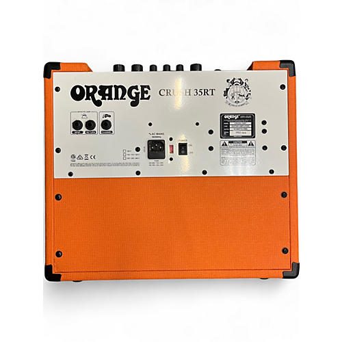 Used Orange Amplifiers Crush 35RT Guitar Combo Amp - musicians--Friend