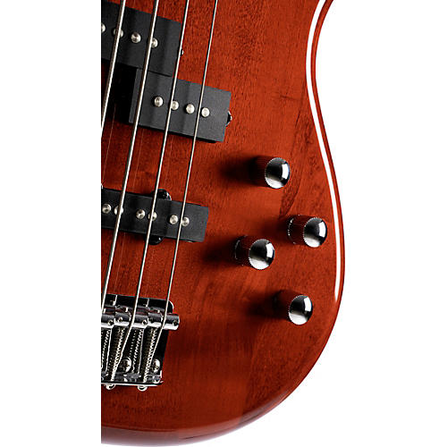Cort Action Bass Plus Electric Bass Transparent Red - musicians--Friend