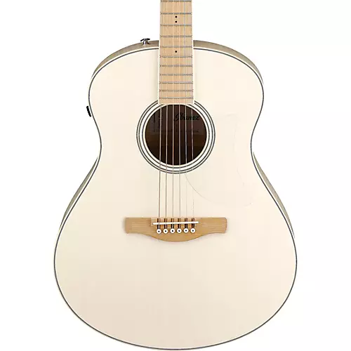 Ibanez AAM370E Advanced Auditorium Acoustic-Electric Guitar Antique White - musicians--Friend