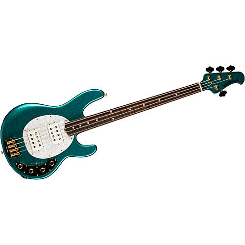 Ernie Ball Music Man StingRay Special HH Electric Bass Guitar Black and Chrome - musicians--Friend