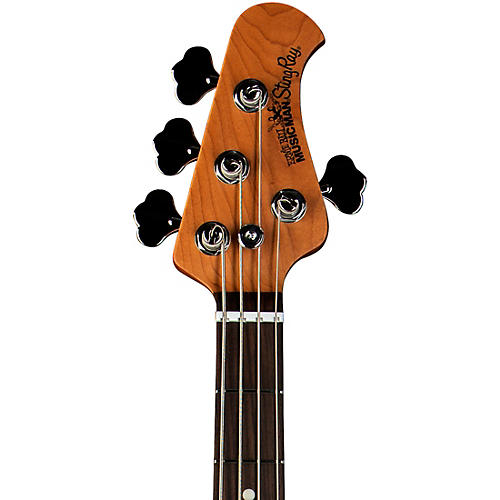 Ernie Ball Music Man StingRay Special HH Electric Bass Guitar Black and Chrome - musicians--Friend