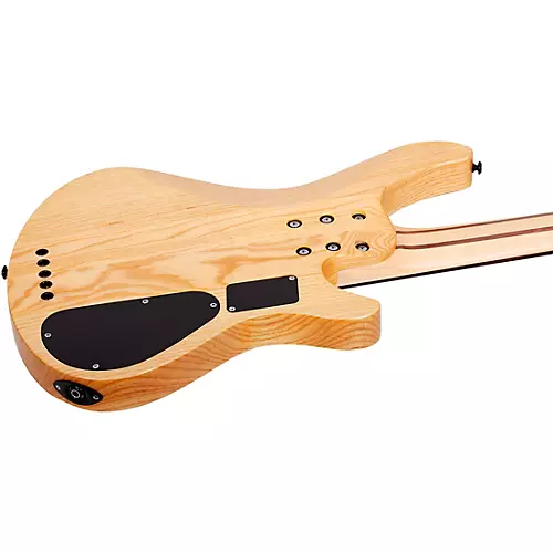 Schecter Guitar Research Reaper-5 Left-Handed Electric Bass Natural Satin - musicians--Friend