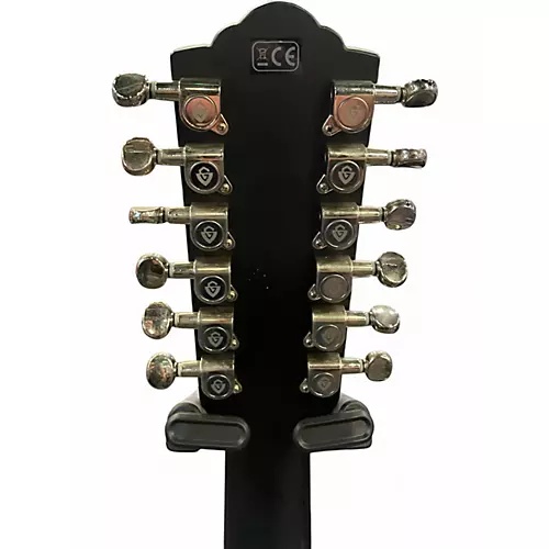 Used Guild F-2512ce Blue 12 String Acoustic Guitar Blue - musicians--Friend