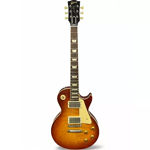 Vintage 2020 Gibson LES PAUL 59' AGED MURPHY LAB 2 Color Sunburst Solid Body Electric Guitar 2 Color Sunburst - musicians--Friend