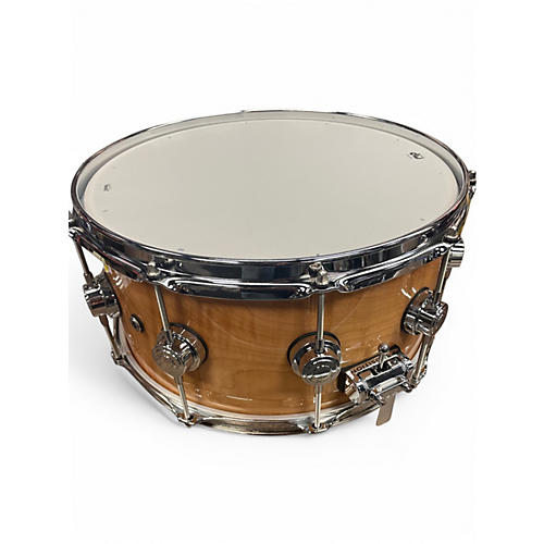 Used DW 14in COLLECTORS EXOTIC STANDARD Natural Drum Natural 33 - musicians--Friend