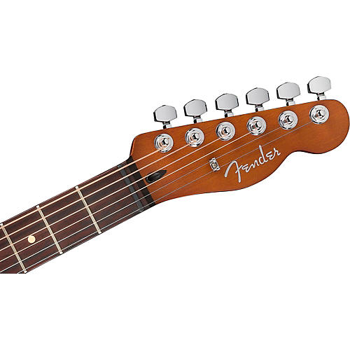 Fender Acoustasonic Standard Telecaster Acoustic-Electric Guitar Aged Natural - musicians--Friend