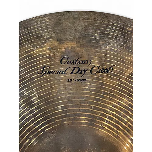 Used Zildjian 20in K Custom Special Dry Crash Cymbal 40 - musicians--Friend