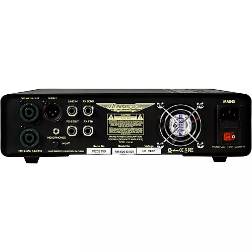 Ashdown Rootmaster RM-500 EVO II 500W Bass Amp Head - musicians--Friend