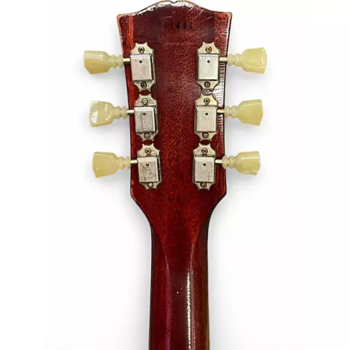 Used Gibson Custom Murphy Lab 1960 Les Paul Standard Reissue Heavy Aged Tangerine Burst Solid Body Electric Guitar Tangerine Burst - musicians--Friend