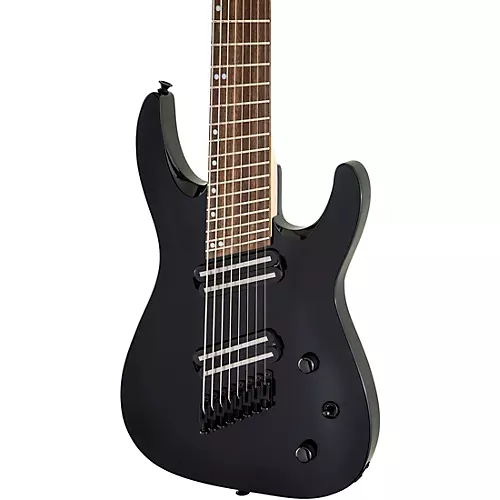 Jackson X Series Dinky Arch Top DKAF8 Multi-Scale 8-String Electric Guitar Gloss Black - musicians--Friend