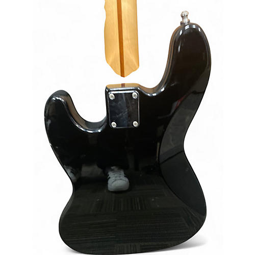Vintage 1990 Fender Standard Jazz Bass Black Electric Bass Guitar Black - musicians--Friend