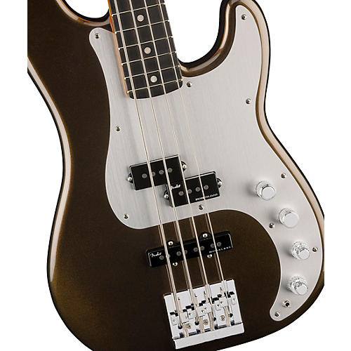 Fender American Ultra II Precision Bass Ebony Fingerboard Noble Blue - musicians--Friend