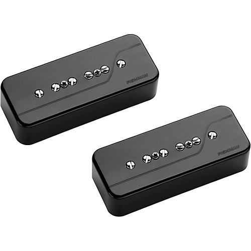 Fishman Fluence P90 Greg Koch Signature Series 6-String Pickup Set - Black - musicians--Friend