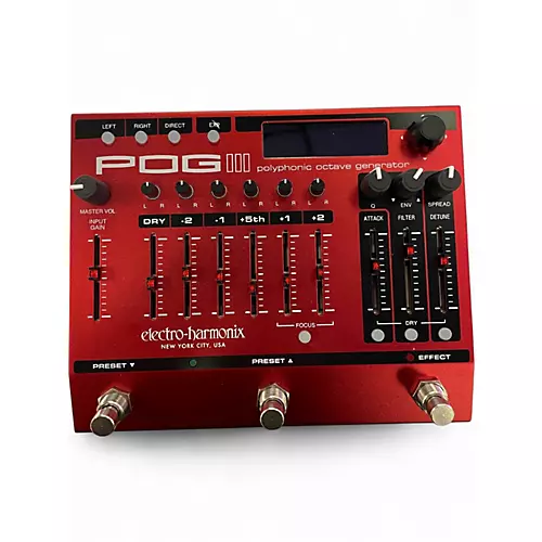 Used Electro-Harmonix POGIII Effect Pedal - musicians--Friend