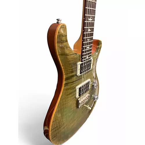 Used PRS CE24 TRAMPAS GREEN Solid Body Electric Guitar TRAMPAS GREEN - musicians--Friend