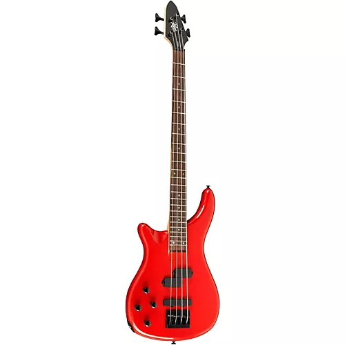 Rogue LX200BL Left-Handed Series III Electric Bass Guitar Candy Apple Red - musicians--Friend