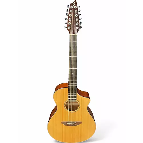 Used Breedlove Atlas Series Studio C250/SME-12 Natural 12 String Acoustic Electric Guitar Natural - musicians--Friend